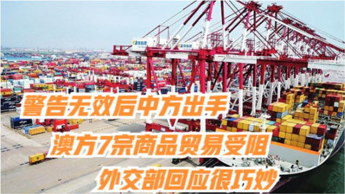 警告無效后中方依法反制，澳方七類商品對華出口受挫，外交部闡明貿(mào)易管理立場